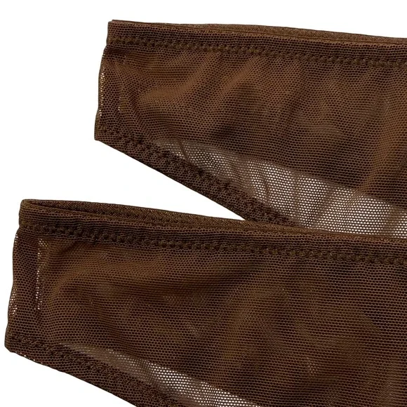 SKIMS Mesh Built Up Thong Lot of 2 Jasper XS - Picture 5 of 9